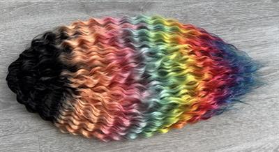 Mermaid Locks, 100g, Farve Dark Roots + WOW