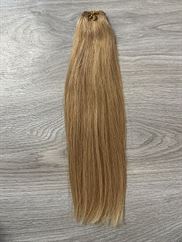 Håndsyet trense, 40cm Luksushår, 50g, Jordbærblond