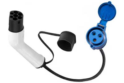 EV-lader til CEE adapter