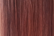Trense Extensions 50g, Mørk rødbrun, Glat, 55cm, #33