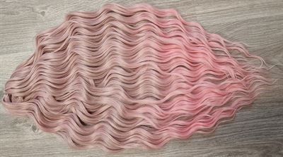 Wavy Locks, Farve Tgpink12, Lyserød Ombre